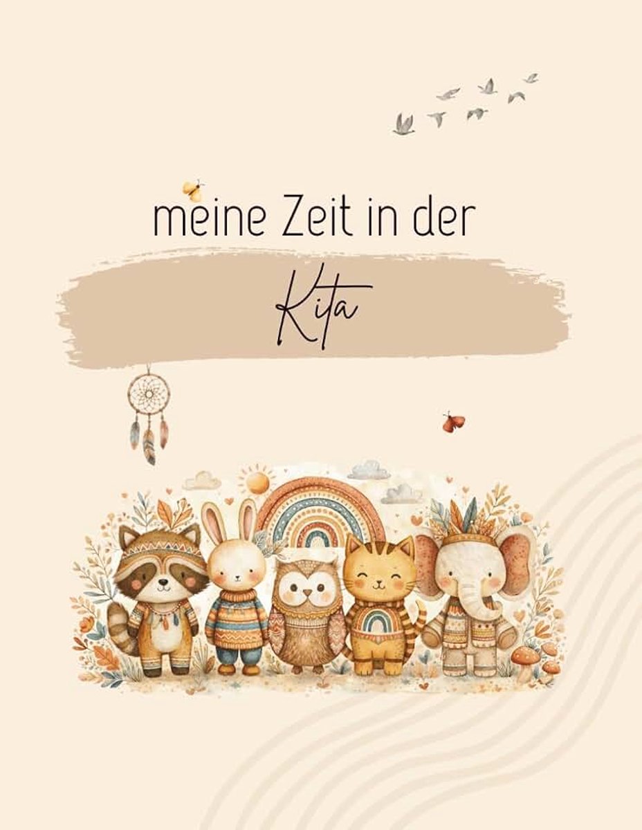 Kita - Ausfüllbuch für Kinder & Eltern: 72 farbige Innenseiten, Softcover, DinA4