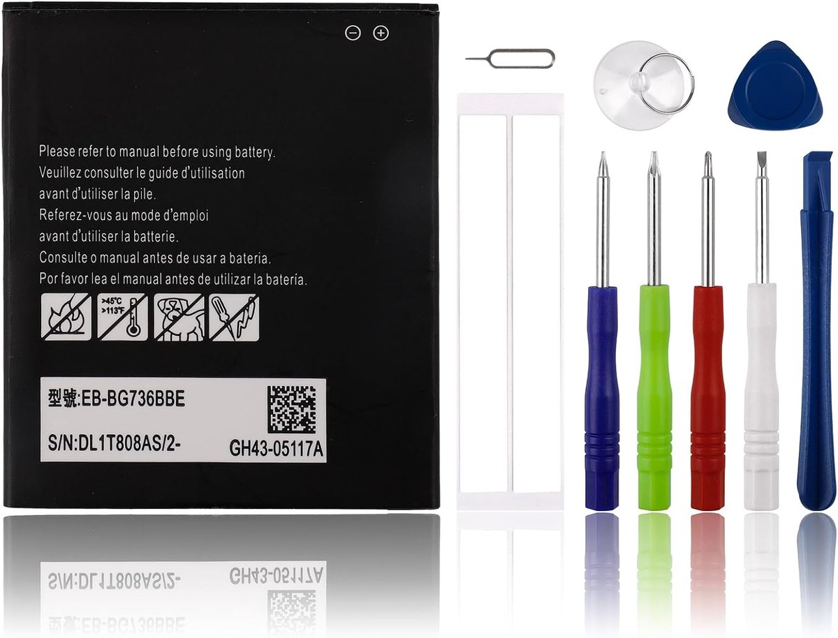 [2024 Nieuw] SwarKing Vervangende Accu Compatibel met Samsung Galaxy Xcover 6 Pro 5G / Xcover6 Pro/Xcover Pro 2 SM-G736B EB-BG736BBE met Toolkit