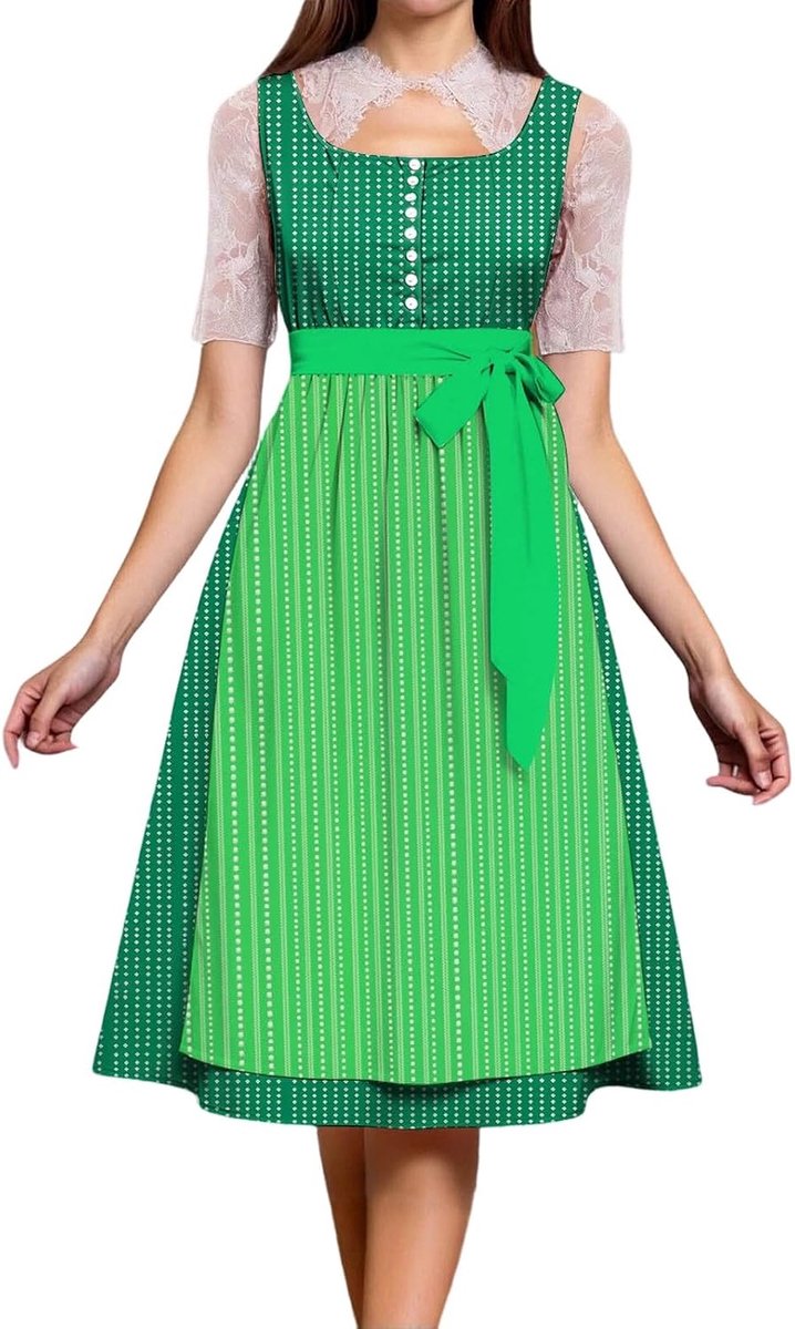 Gothic zwarte korsetjurk, middeleeuws kostuum voor Halloween en cosplay
