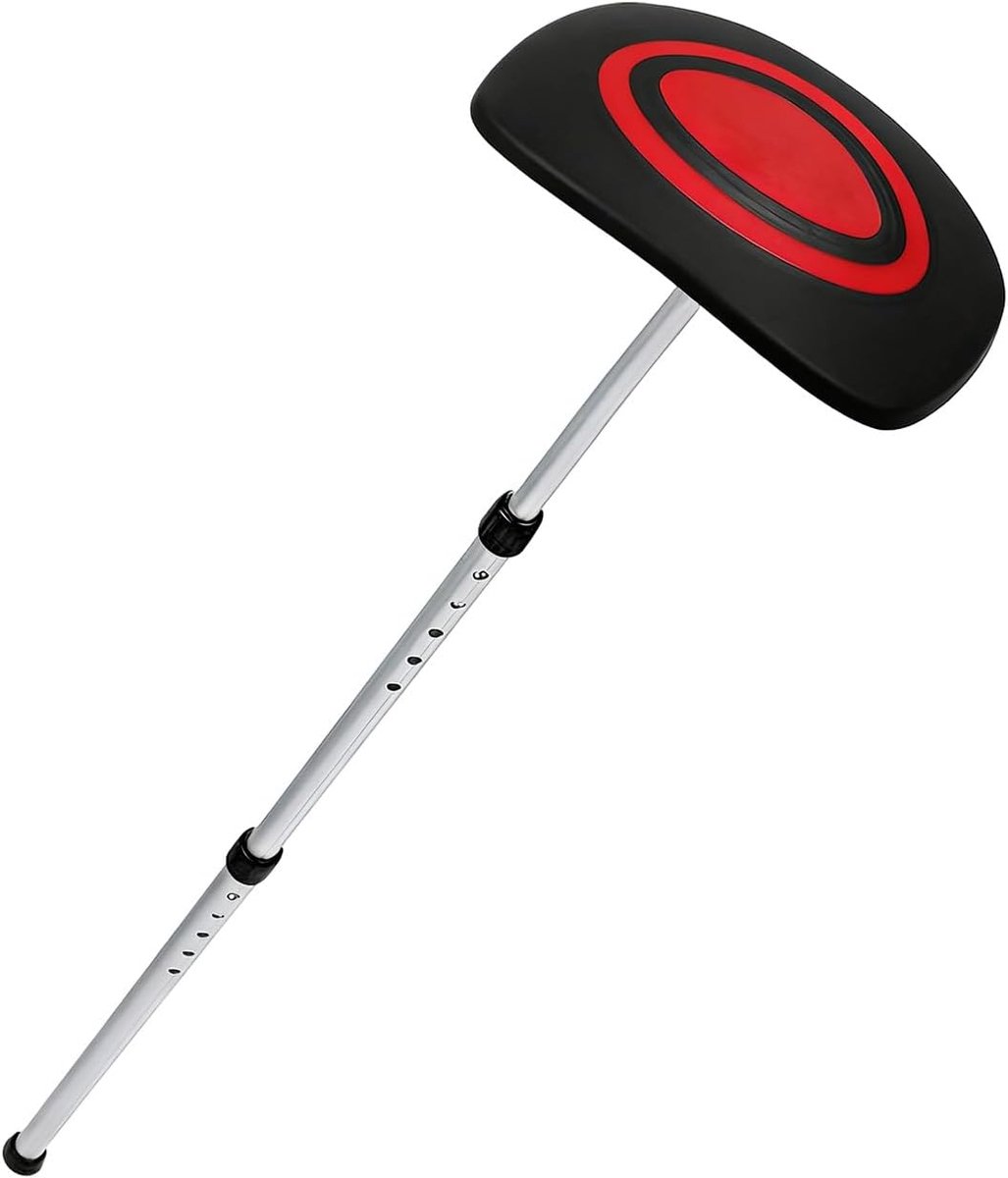 Golftasstandaard telescopische steun aluminium voor golftas transport