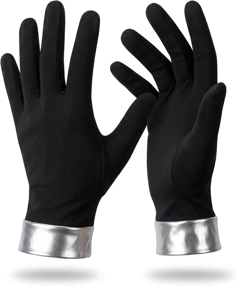 Vochtinbrengende katoenen handschoenen voor droge handen en eczeem, voor spa-nachtbehandeling, voor lotion en crèmes, zacht en ademend, voor dames en heren