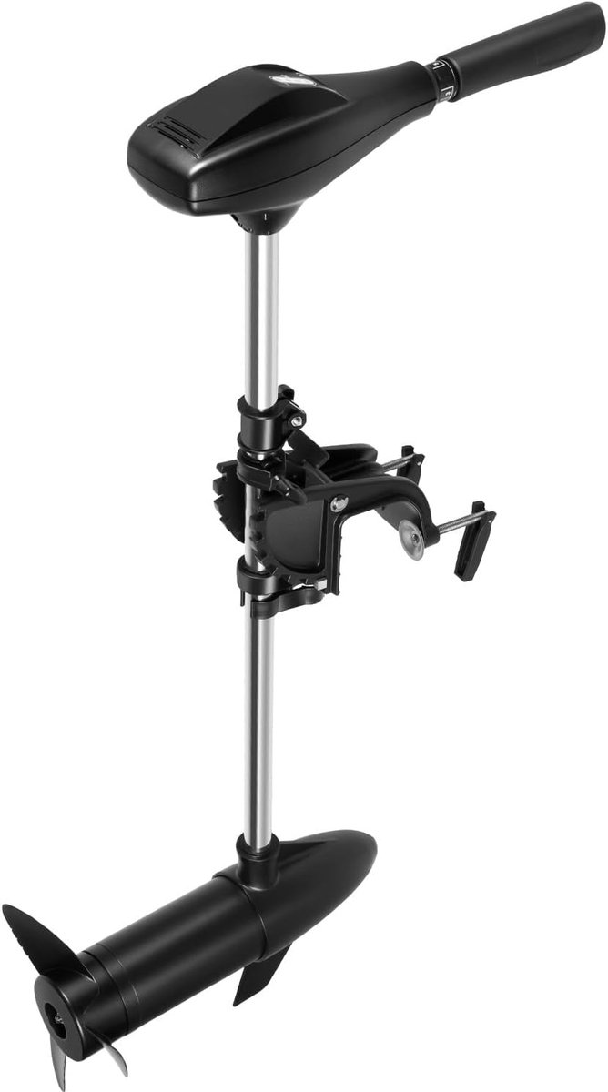 Buitenboordmotor, 612 W, model as, intrekbare cslangboot, elektrische motor voor kleine boten met een lengte van maximaal 25 m en een gewicht van maximaal 1102 kg