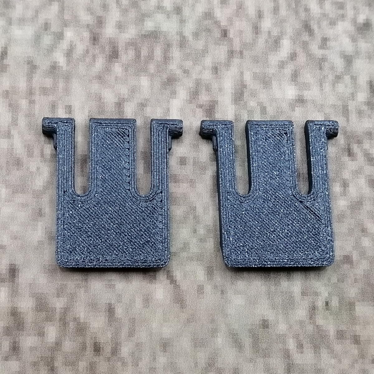 1 paar (2 stuks) vervangende toetsenbordpoten, zwart, compatibel met Logitech K235 MK235 toetsenbord, reserveonderdeel toetsenbordstandaard voeten keyboard