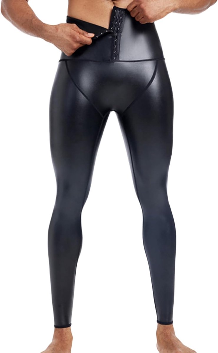 legging voor heren, compressiepanty, skinny sportbroek, heren, fitnesskleding, hoge taille, voor nachtclub, cosplay kostuum