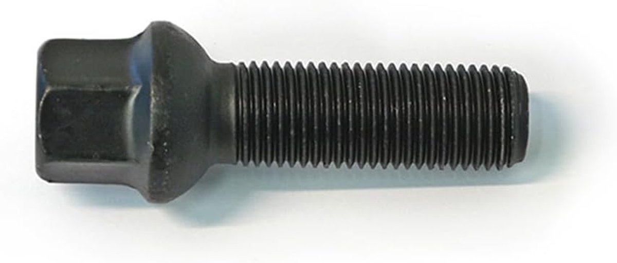 Wielbout bolkonisch R13 M14x1.50 - Lengte 40mm - Zwart (bv. compatibel met VAG)