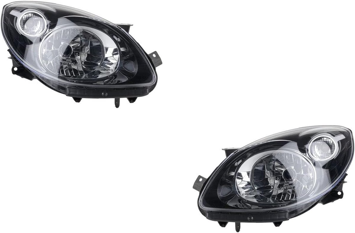 Koplampen Halogeen geschikt voor Renault Twingo II 07-11 H4 Set Links Rechts