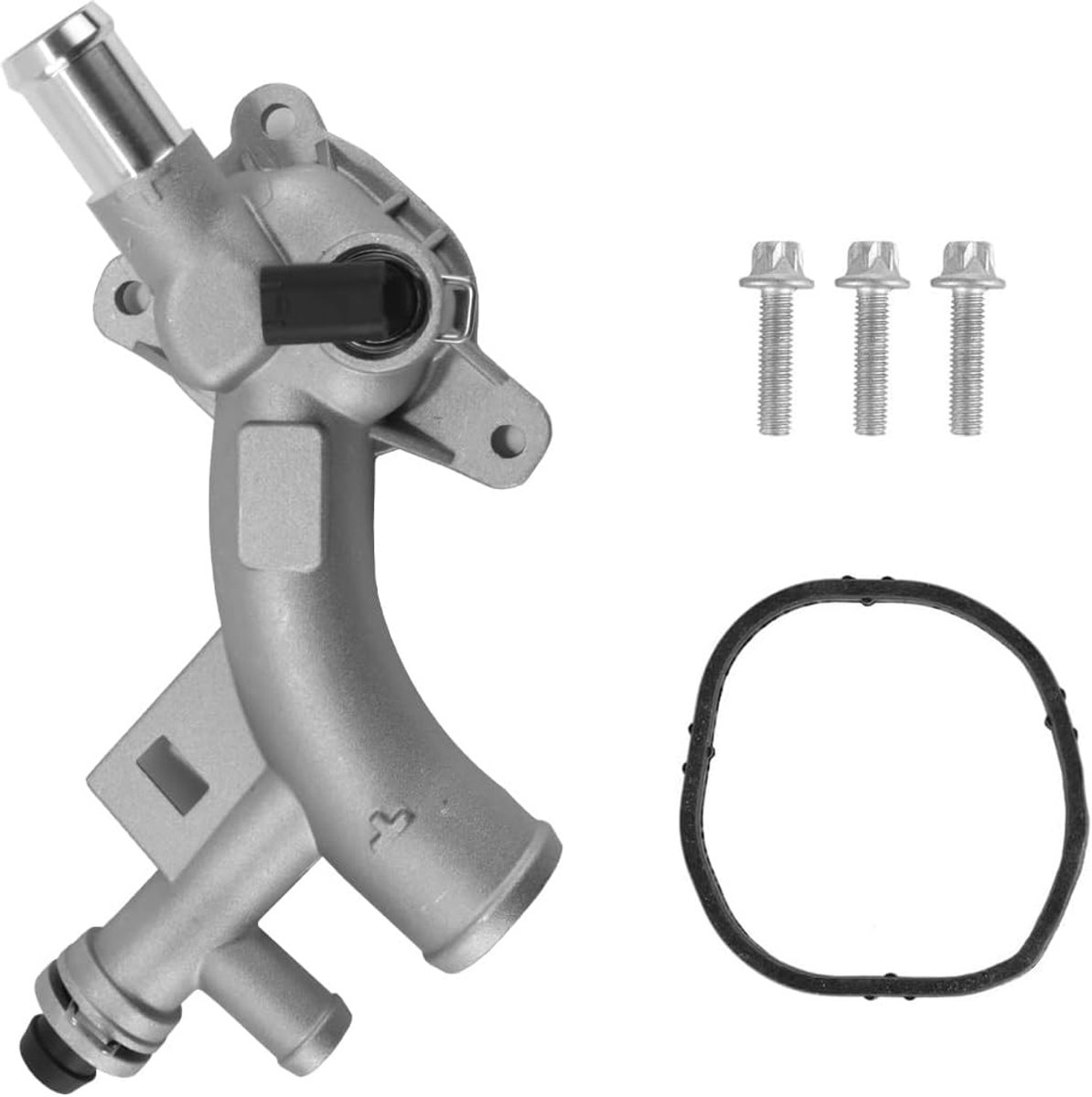 Wateruitlaatbehuizing thermostaat met sensor, 25193922, 55565334, geschikt voor Astra J MK6 Corsa MK3 Insignia A Meriva B Mokka