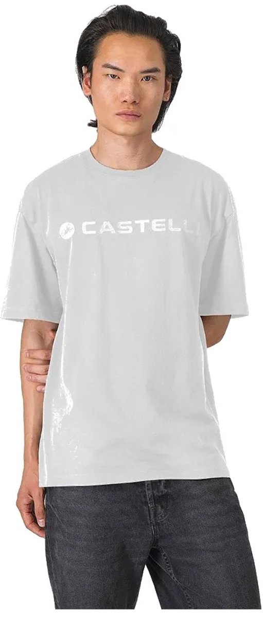 Castelli Tone T-shirt Met Korte Mouwen Man Wit