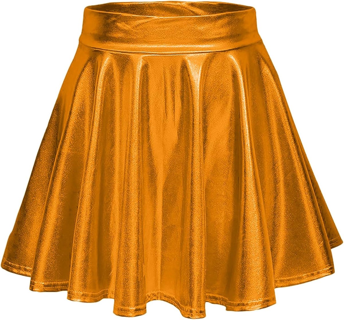 Damesrok, hoge taille, geplooid, uitlopend, trapezium, portefeuille, nauwsluitend, vintage, retro, bohemien, modern, klassiek, modieus, A126