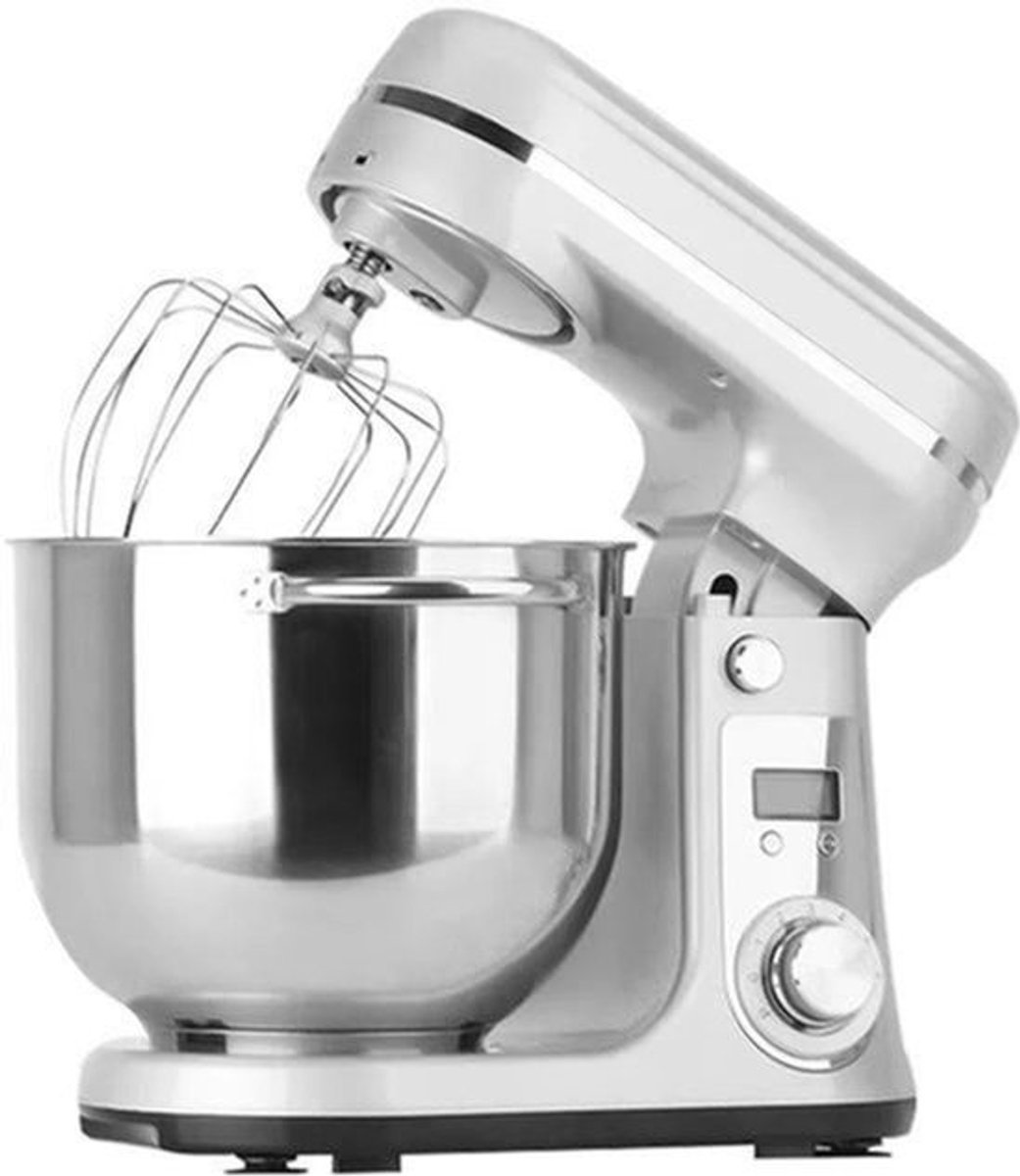 Keukenmachine - Foodmixer Met 1200W Krachtige Motor - Keukenmachine Bosch Met 6L RVS Kom