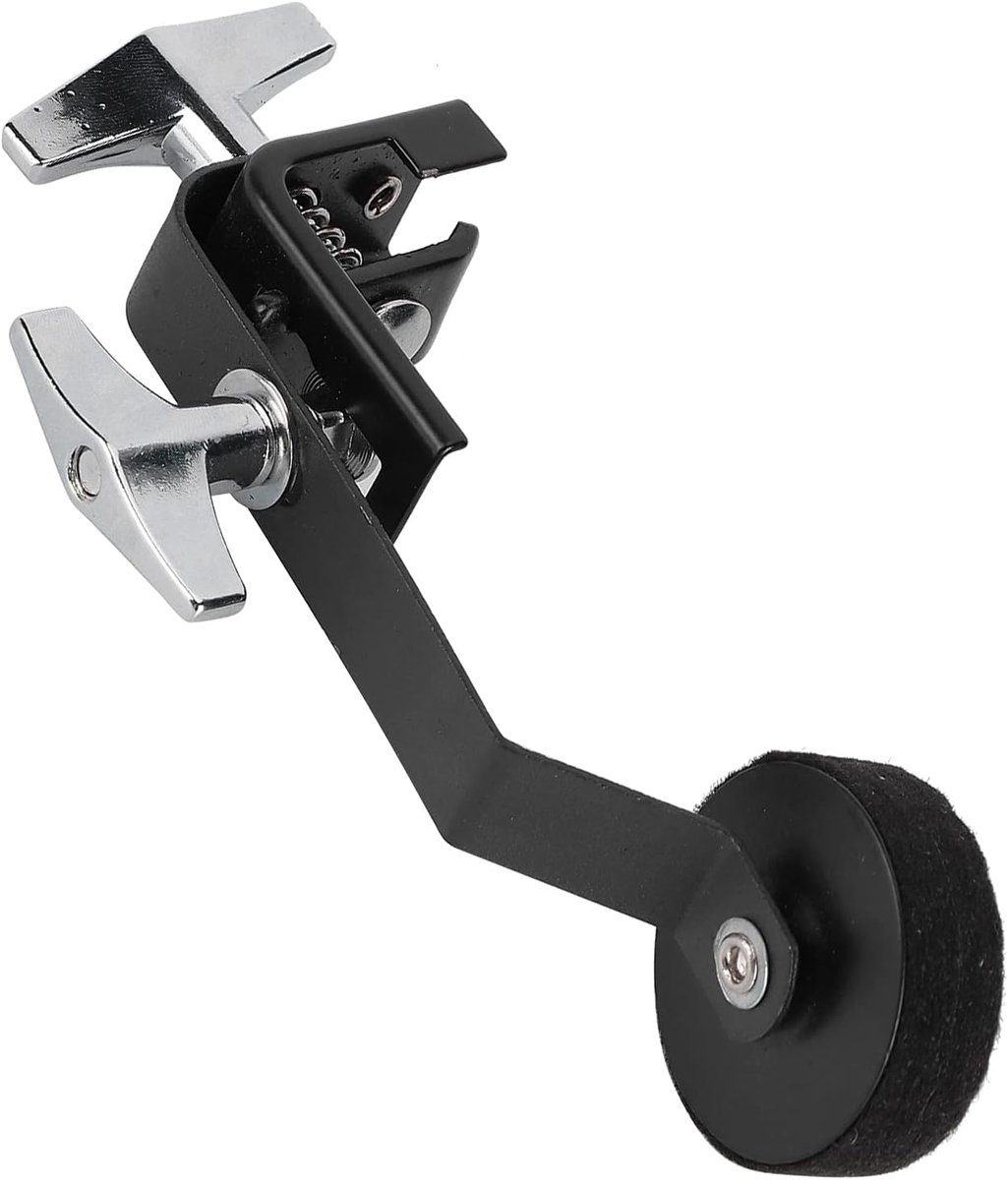 Mute Silencer Compact voor controle of elimineer overmatige boventonen voor snaredrums(zwart)