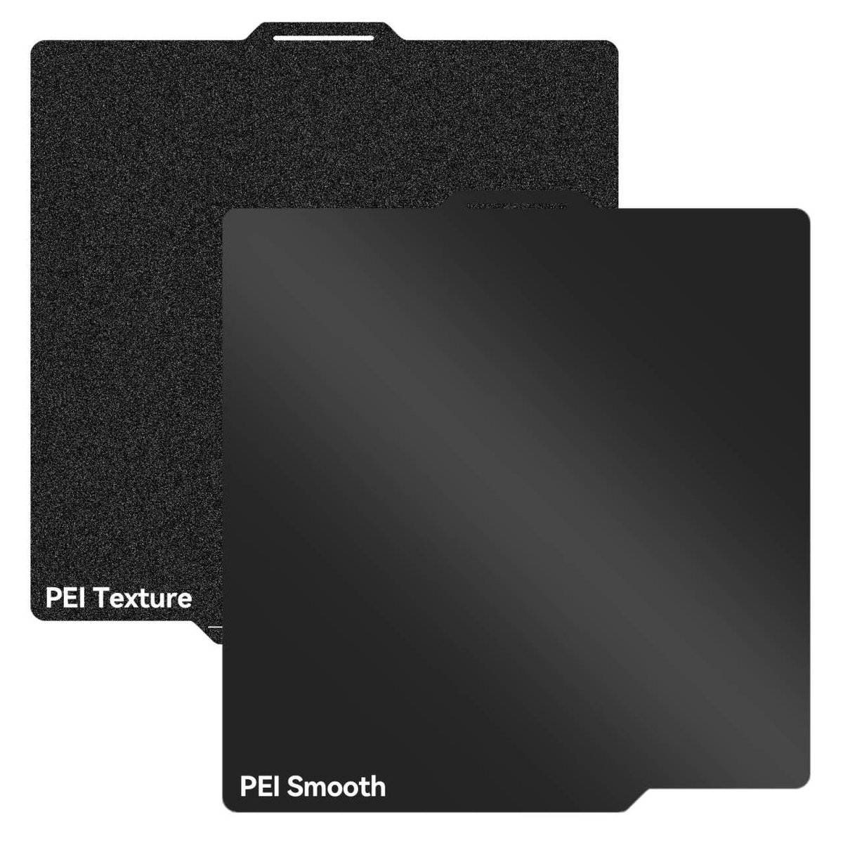 Build Plate 257 * 257mm, Double Sided Smooth+Textured Heated Bed,Flexible Removable Spring Bed Plate for Bambu Lab A1/X1/X1C/X1E/P1P/P1S 3D Printer-Flexible Magnet NOT Included