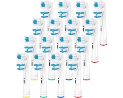 Vervangende Dual Clean borstels compatibel met de elektrische tandenborstel Oral B - Dubbele reinigingsactie voor een volledige en effectieve reiniging - Van Kisstta (16)