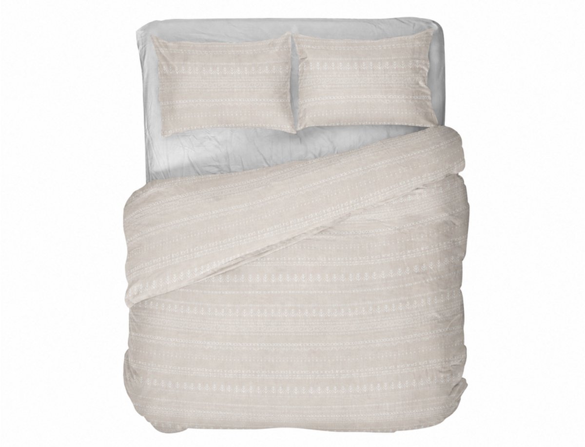 kayori Sia Dekbedovertrek - Tweepersoons - 200x200/220 cm - Zand