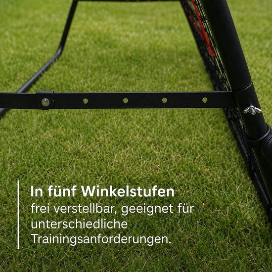 Voetbaldoel, rebounder, kickback-rebound-net voor kinderen, rebound-wand, outdoor, voor effectieve training — afbeelding 3