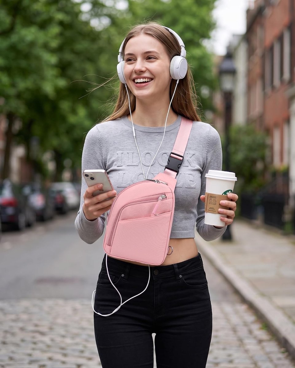 Crossbody-tas voor dames en heren, waterafstotende nylon anti-diefstal draagtas, schoudertas, reisportemonnee met RFID-blokkering en twee RFID-kaarten