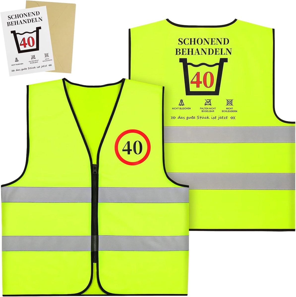 Vest voor mannen, grappig cadeau voor verjaardag mannen