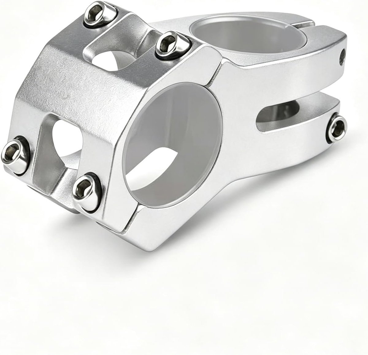 31,8 voor stuurverhoging fiets, Riser 45 mm aluminiumlegering, zeer sterke, holle, korte stuurpen, geschikt voor de meeste fietsen, racefietsen, mountainbikes
