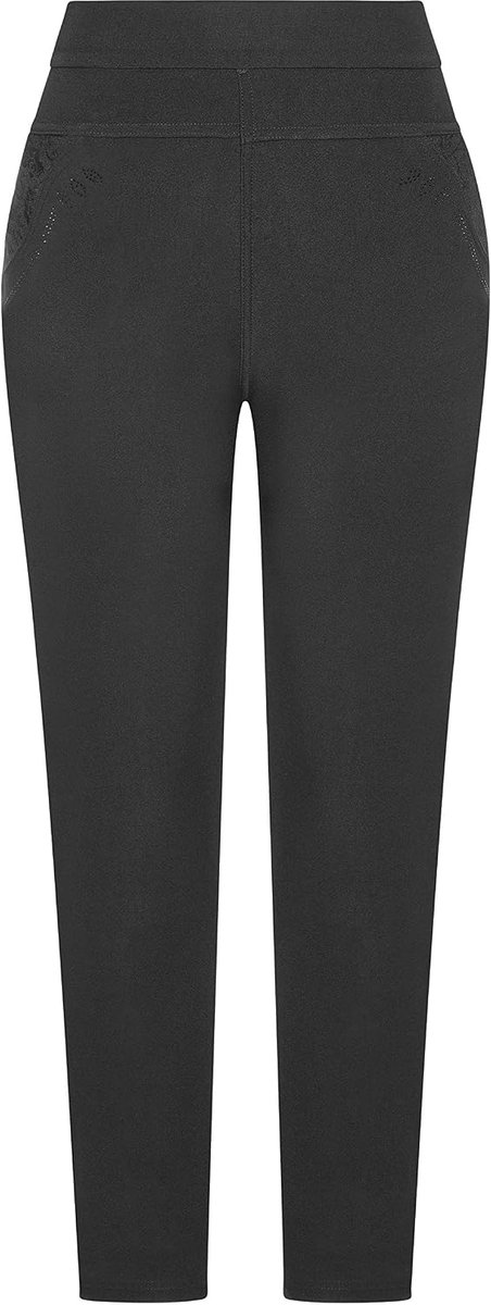 Thermo-broek voor dames, gevoerd met fleece aan de binnenkant, ondoorzichtig