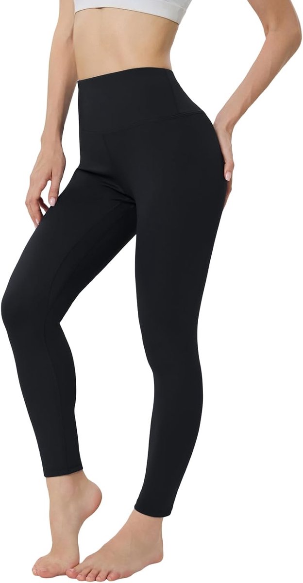 Legging Met Hoge Taille Voor Dames Boterzachte Ondoorzichtige Broek