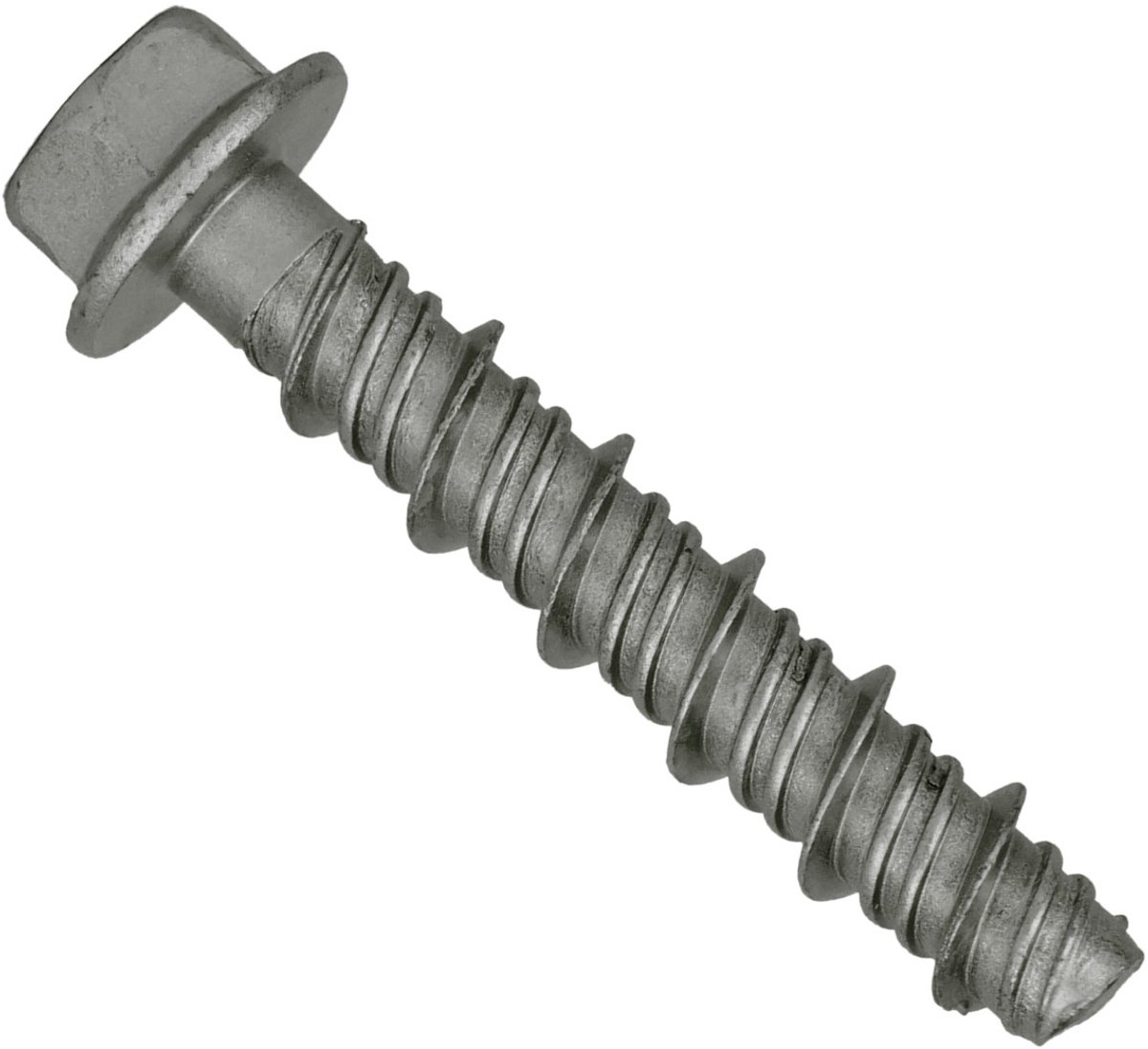 PARCO Betonschroeven 10 x 60 mm – Voor Montagerails, Kabelgoten & Leidingen in Beton – Verzinkt Staal – Zonder Plug – 50 Stuks