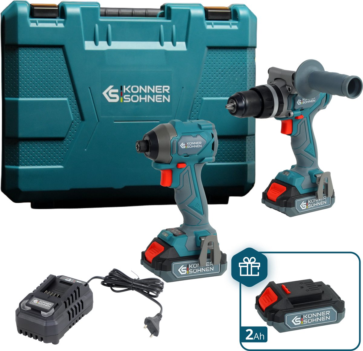 Snoerloze Master Set 2in1 KS IDISD 20V SET 2 PLUS