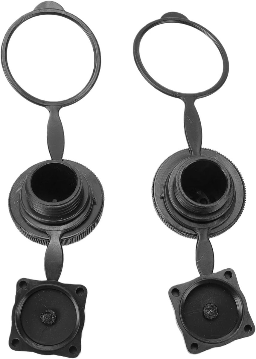 Luchtbed Ventiel Plug Set, 2 Stuks Opblaasbare Ventielen voor Kajak en Boot, Veilige Afsluitdop voor Camping en Watersport