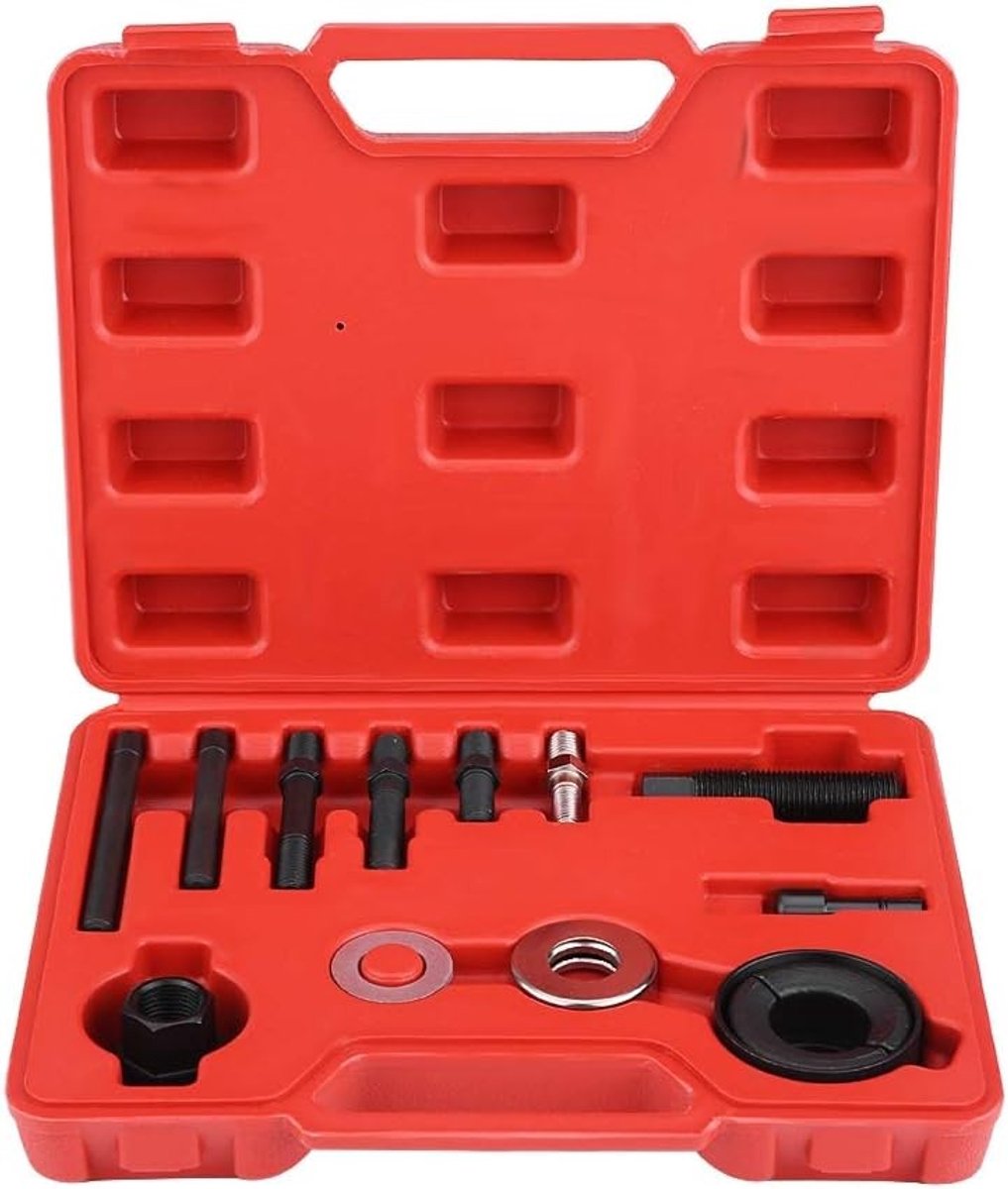 Professionele Pulley Verwijderaar en Installatiekit voor Power Steering en Alternator - Tools voor Efficiënte Montage en Demontage