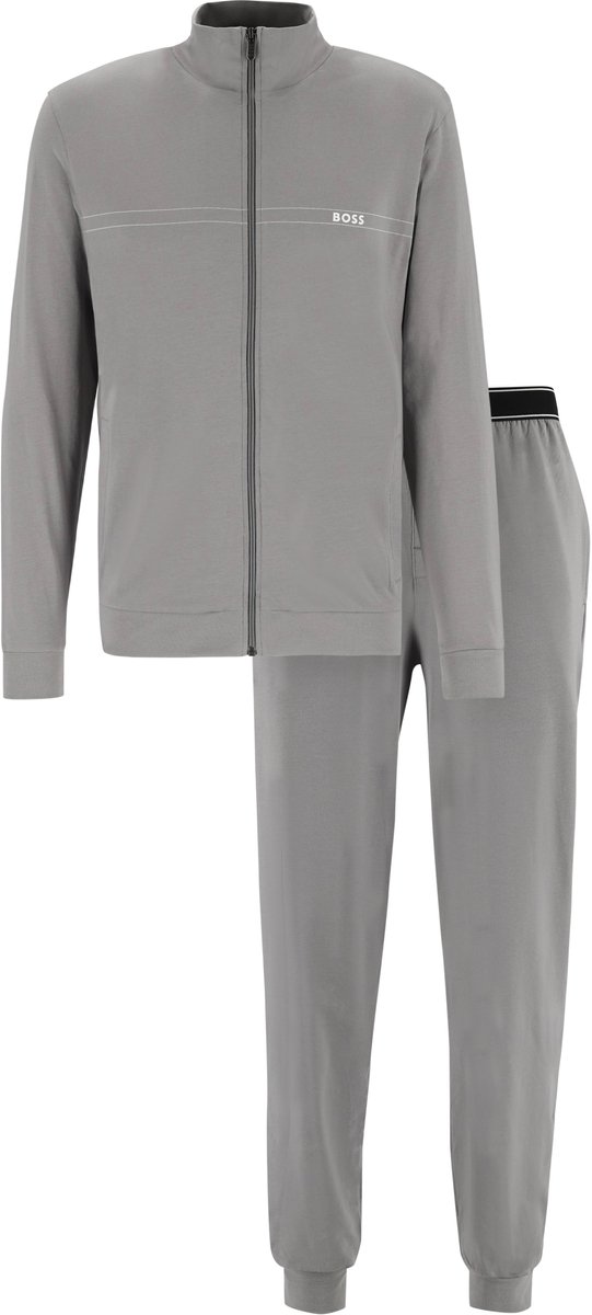 BOSS Long Set - heren lounge set - grijs