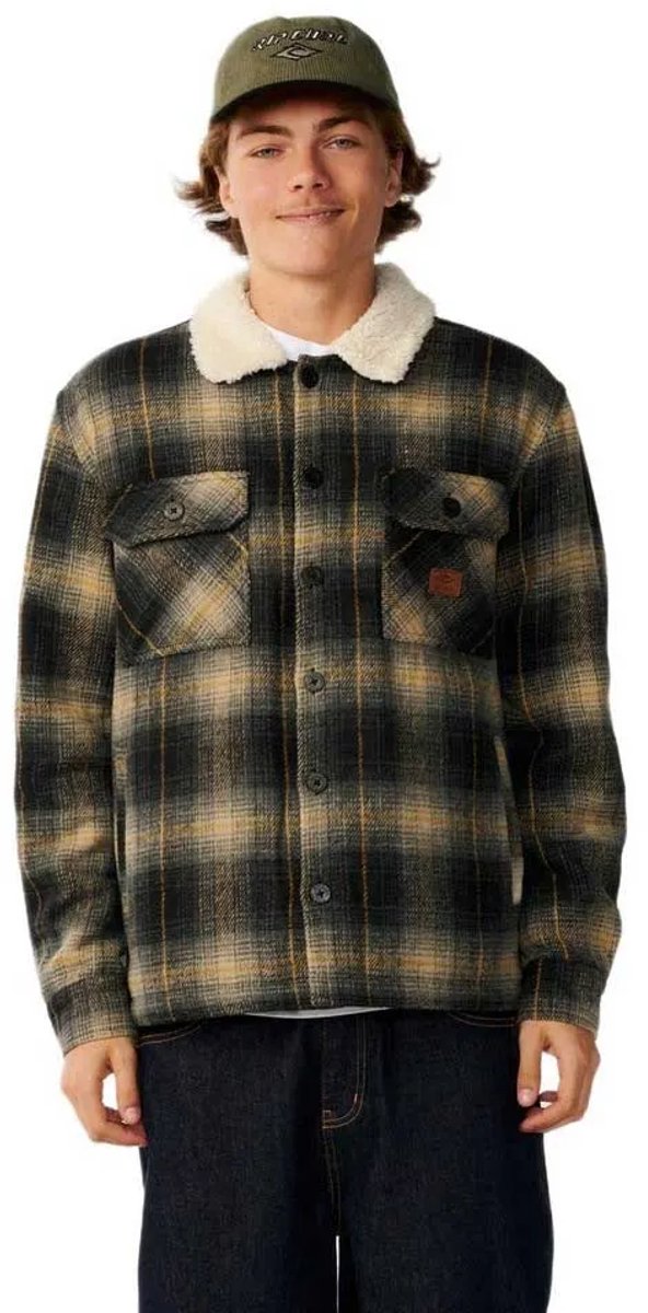 Rip Curl Classic Surf Bells Sherpa Jkt - Black