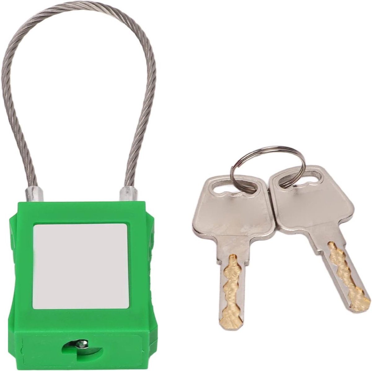 85mm Stalen Lockout Tagout Sloten met 2 Sleutels voor Onderhoudsapparatuur en Veiligheidssystemen