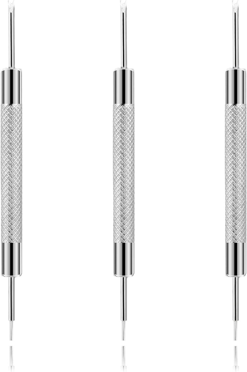 Set van 3 Veerpinnen Gereedschap voor Horloge, Horlogeband Vervangen en Verbindingspinnen Verwijderen