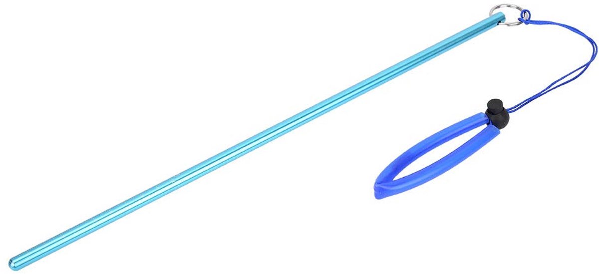 Duikstok voor Duiken Wijzer Aluminiumlegering Duiken Aluminium Kietelwijzerstok met Meetkoord (zwart) (Blauw) - ShopVlot