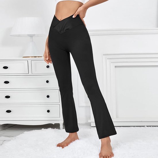 Hoge taille yoga broek voor dames, elastisch en ademend, ideaal voor joggen, hardlopen en vrije tijd van Puma — afbeelding 3