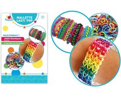 FLYPOP'S Elastiekjes Doos - 2400 Stuks - Sieraden Maken - Knutselen - Vanaf 5 Jaar
