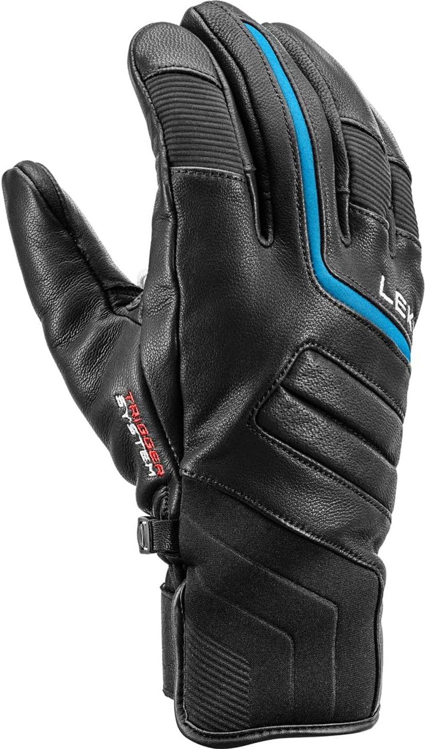 LEKI Phoenix 3D Skihandschoenen -Vintage Zwart