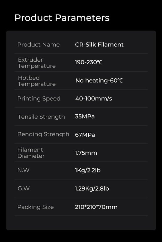 Shiny Metallic 3D Printer Filament 1.75 mm, 1 kg Spoel, Tangle-Free en Bubble-Free, Hoogglans en Nauwkeurigheid +/- 0.02 mm, Geschikt voor FDM Printers (Blauw) — afbeelding 2