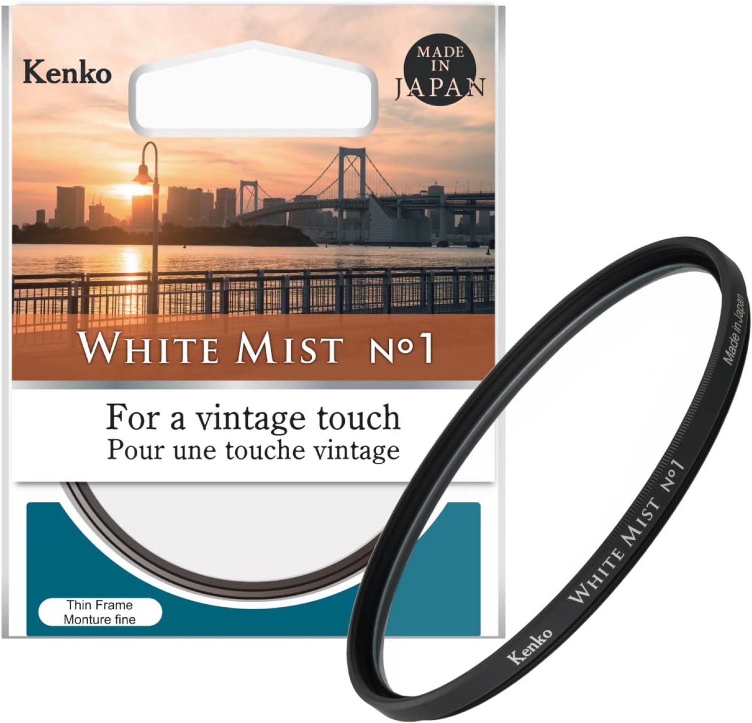 Kenko White Mist No.1 φ49mm: Vintage Effect & Zachte Rendering