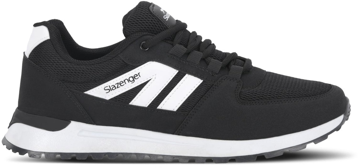 Slazenger Outlaws Heren Sneakers - Zwart / Wit