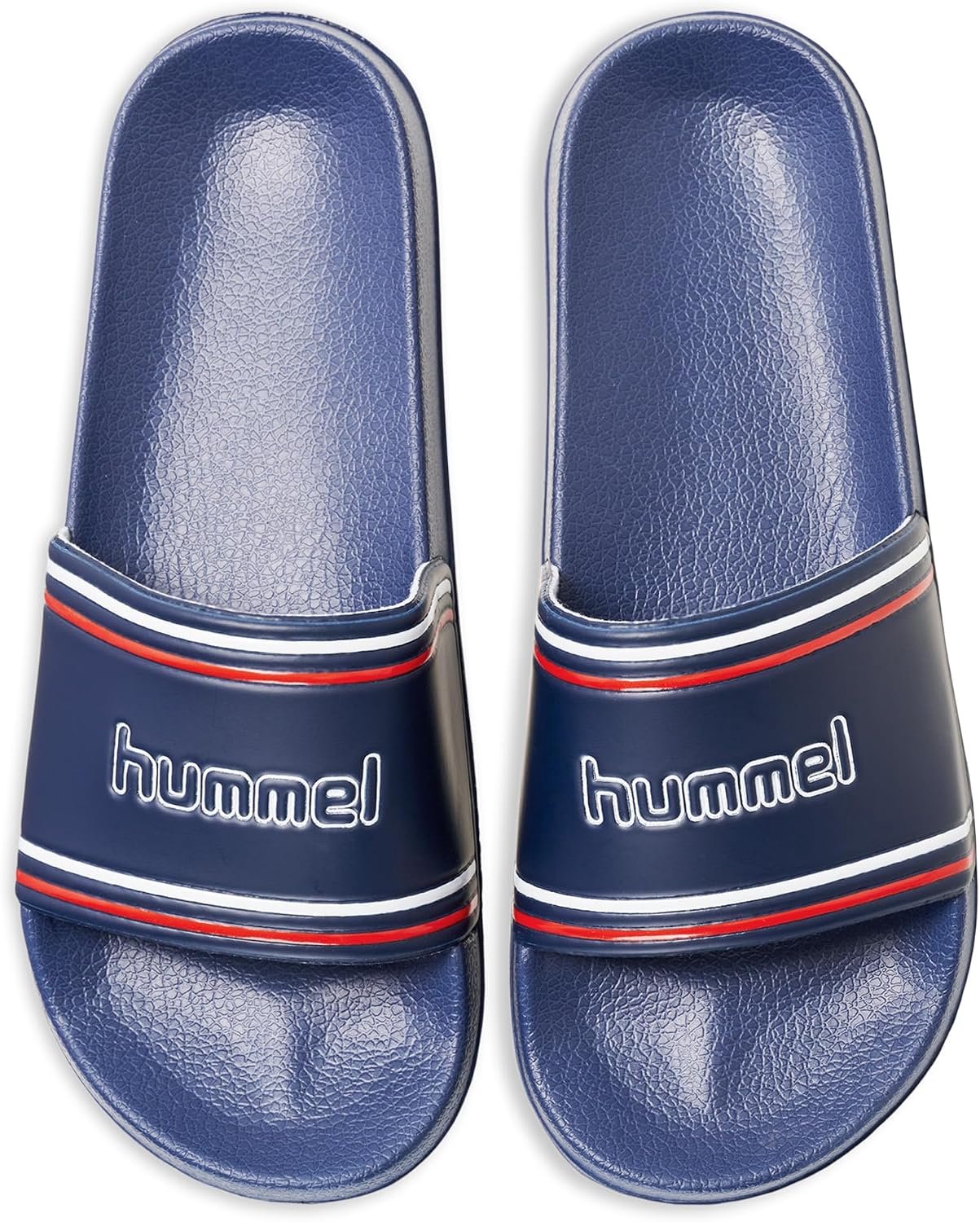hummel Unisex Pool Slide Retro Sandalen Comfort & Stijl Blauw