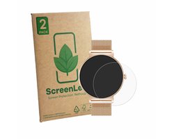 2 Stuks Screenprotector voor taopodo JX523-GD 1.27" - Hoogwaardige Beschermfolie transparant