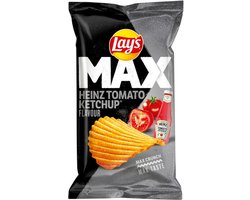 Lay's Max Heinz Tomaten Ketchup - chips - 10 x 185 gram