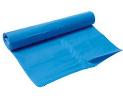 PowerSterko Afvalzak - Gerecycled LDPE - 90x110cm - T70 - blauw - 100 stuks