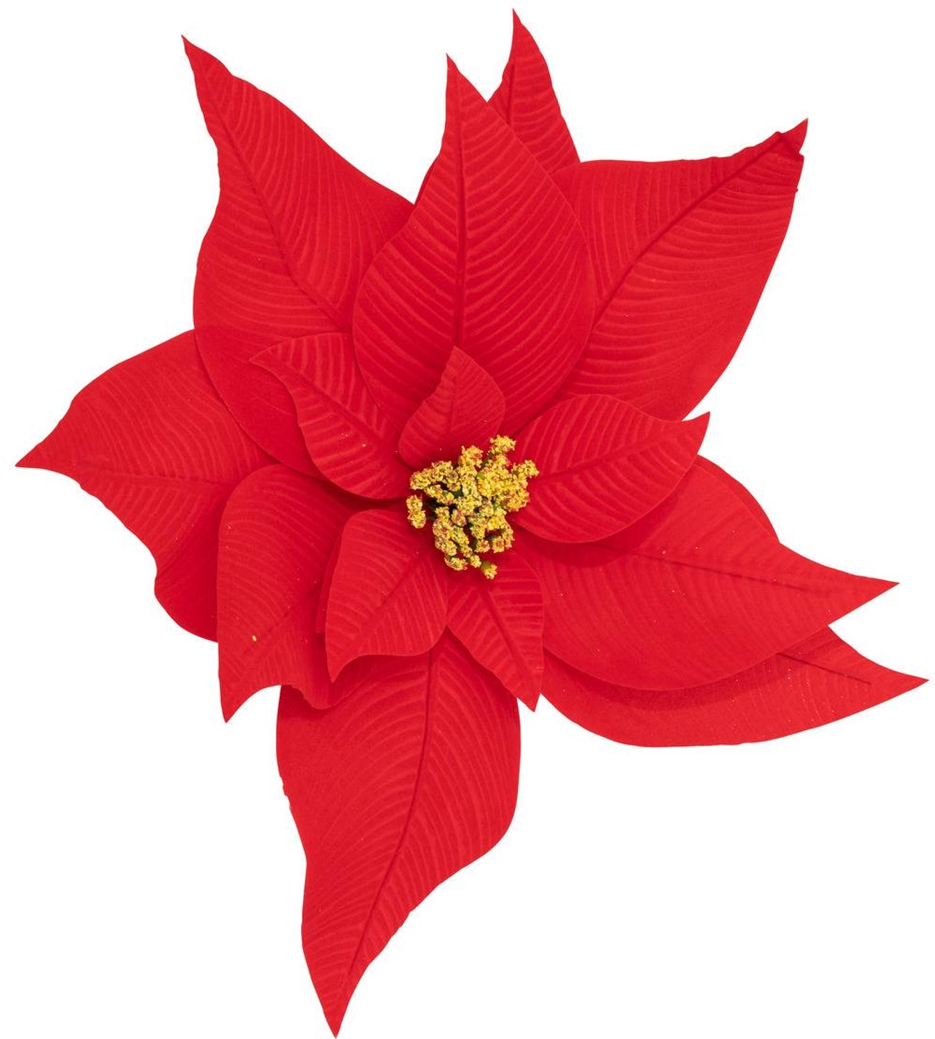Feeric lights & Christmas Grote rode kerstster, 45 cm Rouge