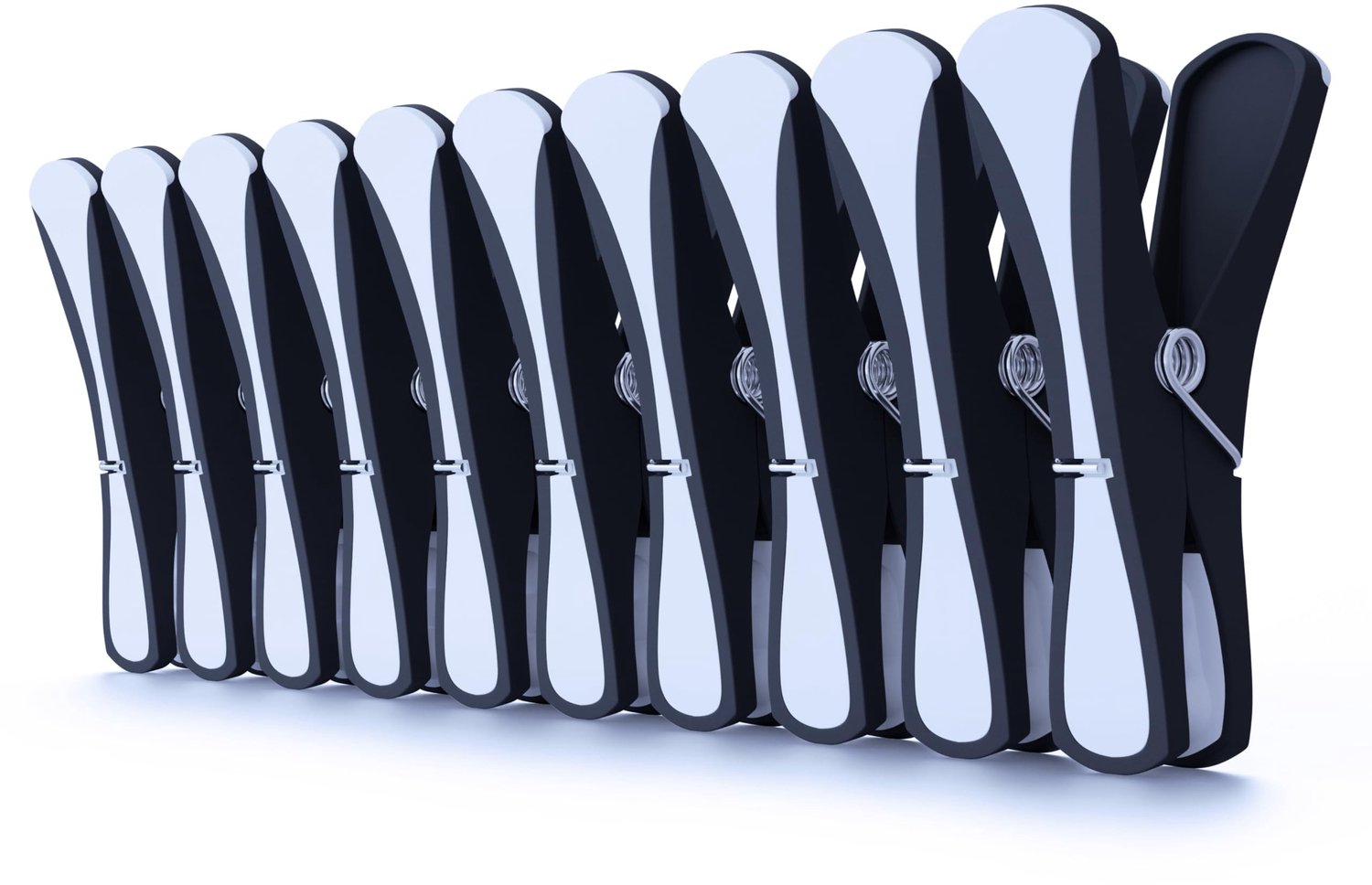 36 Stuks Kledingknijpers met Zachte Grip voor Kledinglijnen