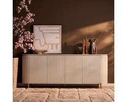 Starfurn - Dressoir Solana Zand - Beige - 45x210x90 cm