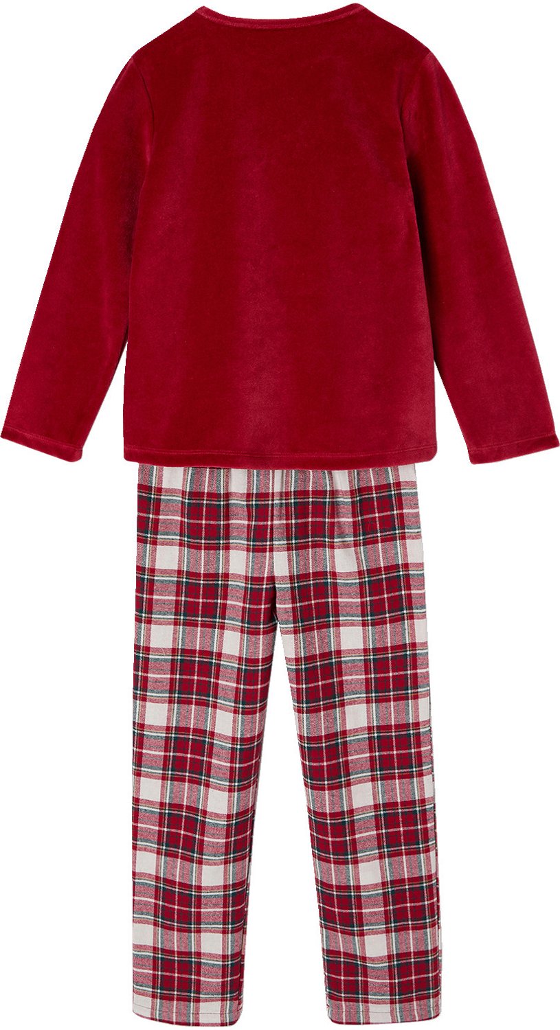 vertbaudet Meisjeskerstpyjama rood