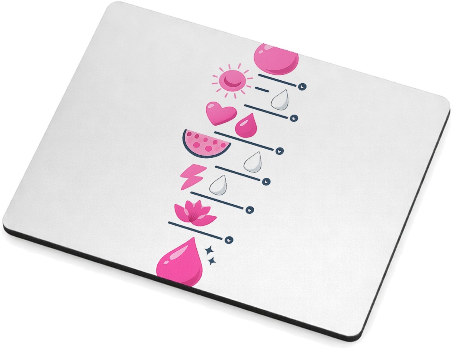 Mr Cadeautjes MDF magnetische fotolijst 9 x 7 - design Motiverende dagindeling voor focus en energie | cadeau Wit