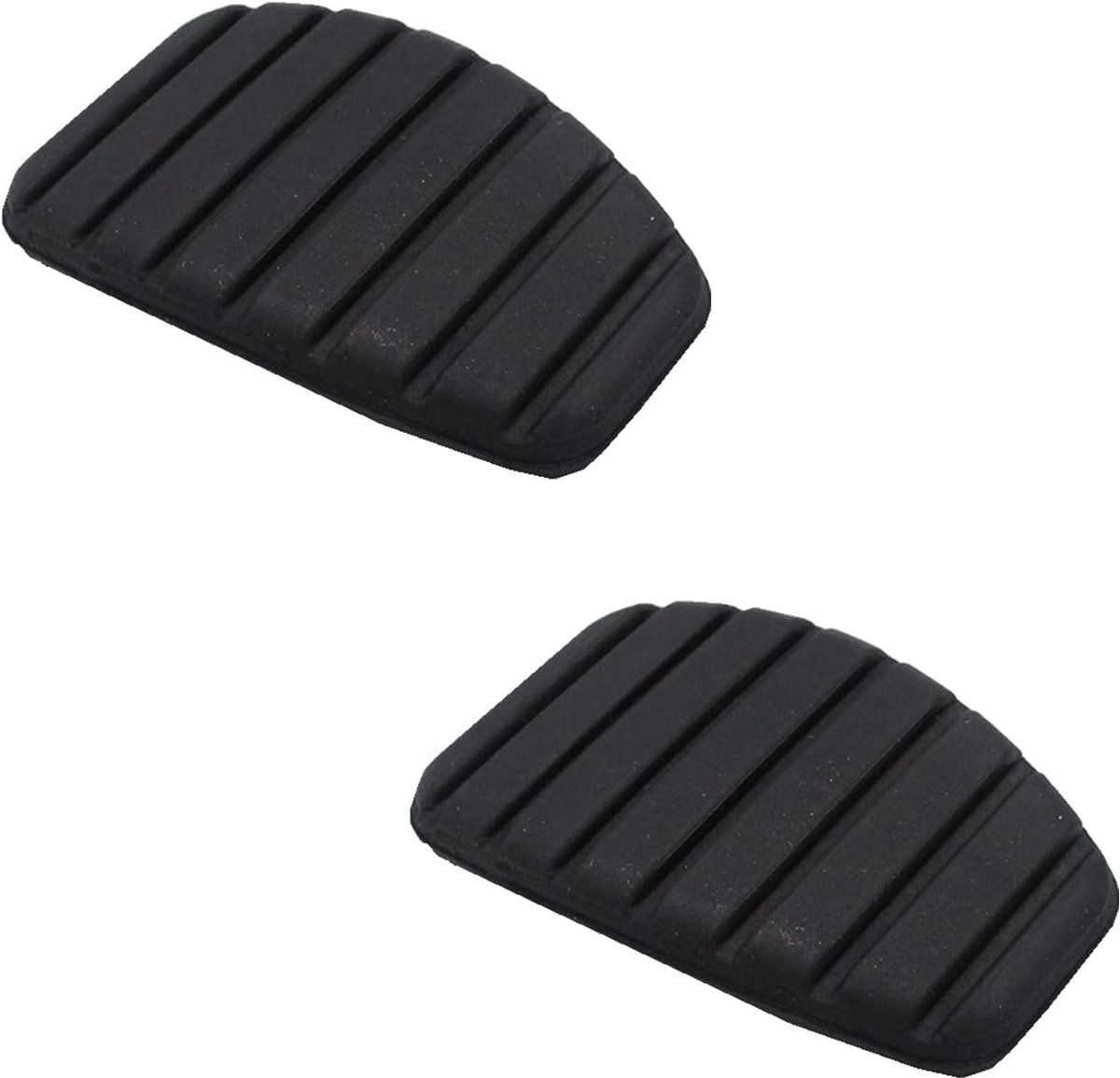2x koppelingspedaal rempedaalpad koppeling rempedaal rubber pedaal pedaalpad rubber rempedaalpad voor Re-nault Me-gane Laguna Clio Kango Scenic