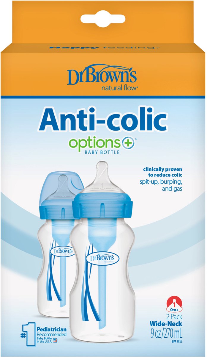 Dr. Brown's Flessenset - Duo Options+ Breed - 270 ml van Dr. Brown's — afbeelding 4